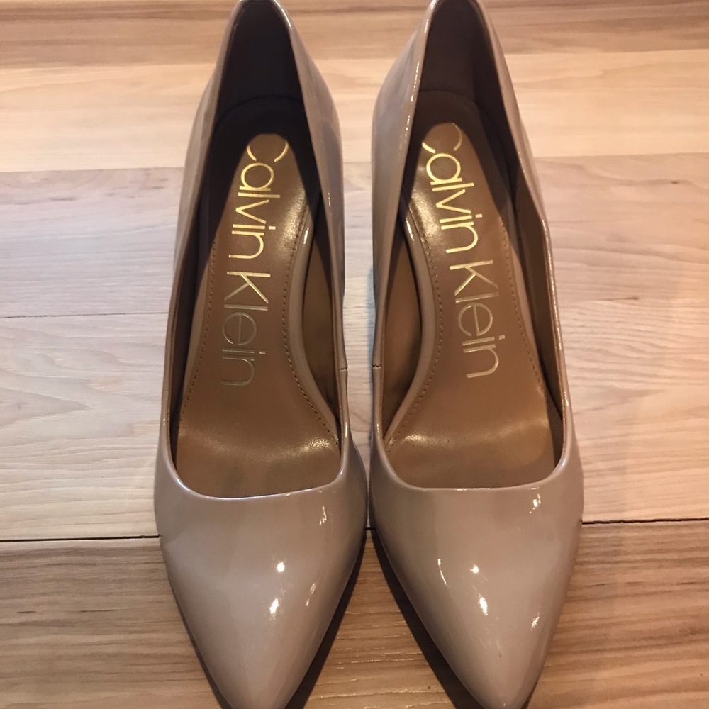 Calvin Klein Nude Heels